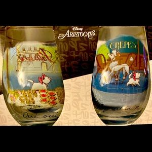 Disney Stemless Wine Glasses